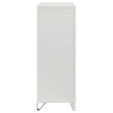 Back view of Marmore white bedroom chest