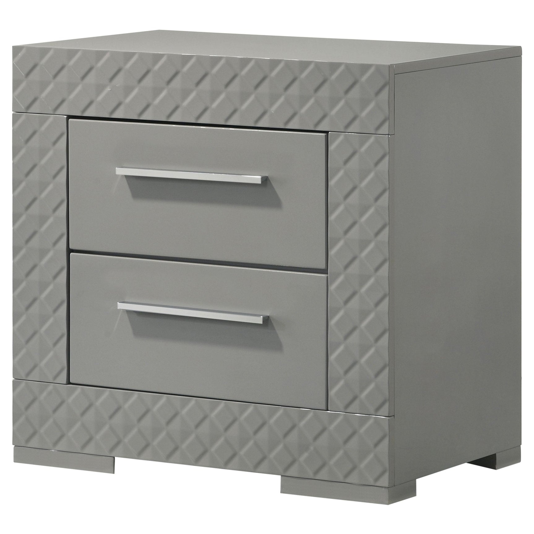 Top view of Ives Nightstand showing surface finish
