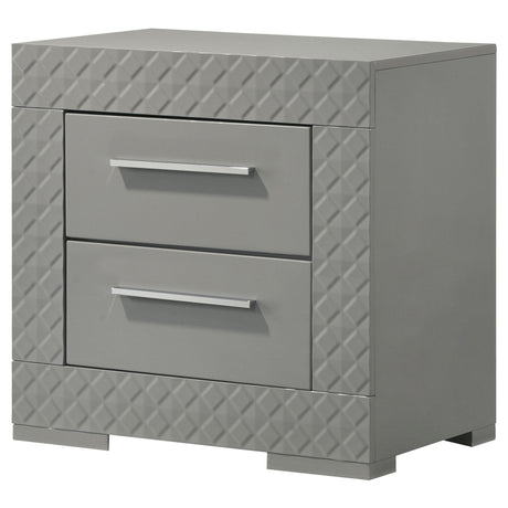 Top view of Ives Nightstand showing surface finish
