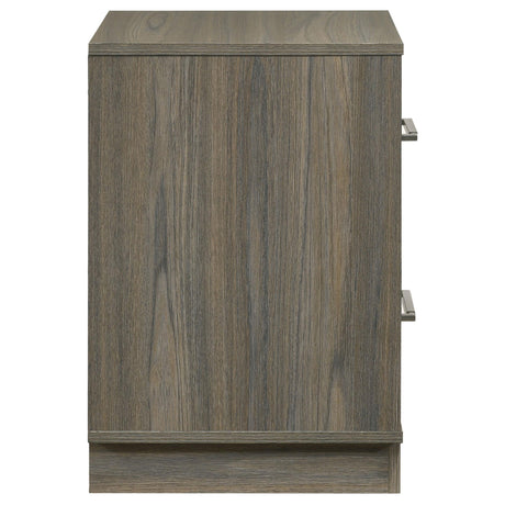 Assembly hardware components for Fenwick nightstand