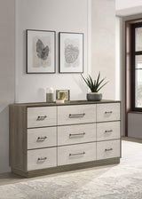 Fenwick dresser side angle showing drawer detail