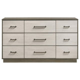 Hidden jewelry drawer open in Fenwick dresser