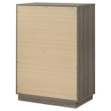 Drawer interior view of Fenwick 4-drawer chest