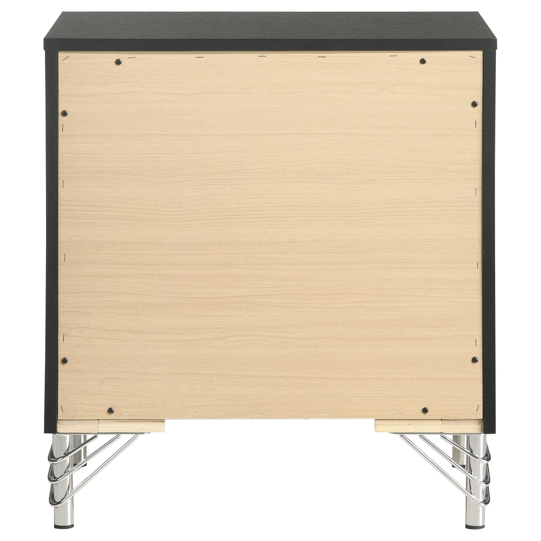 Back view of Lucia nightstand