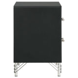 Lucia nightstand drawer interior showing construction