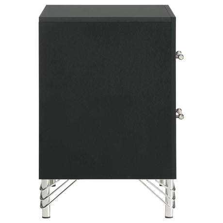 Lucia nightstand drawer interior showing construction