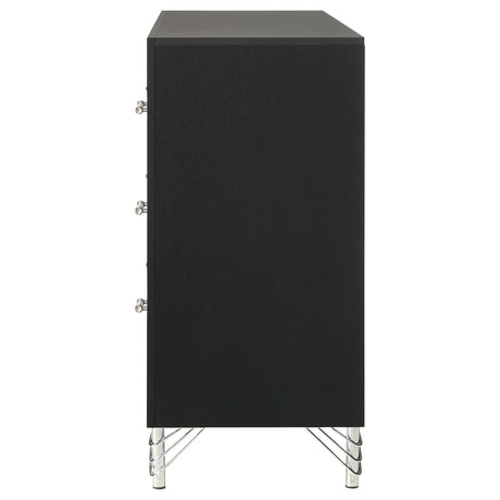 Top view of Lucia dresser cabinet surface