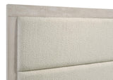 Trenton 54-inch Wood Queen Panel Bed Rustic Cream