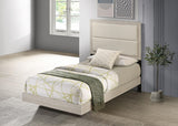 Trenton Twin Bed headboard close-up