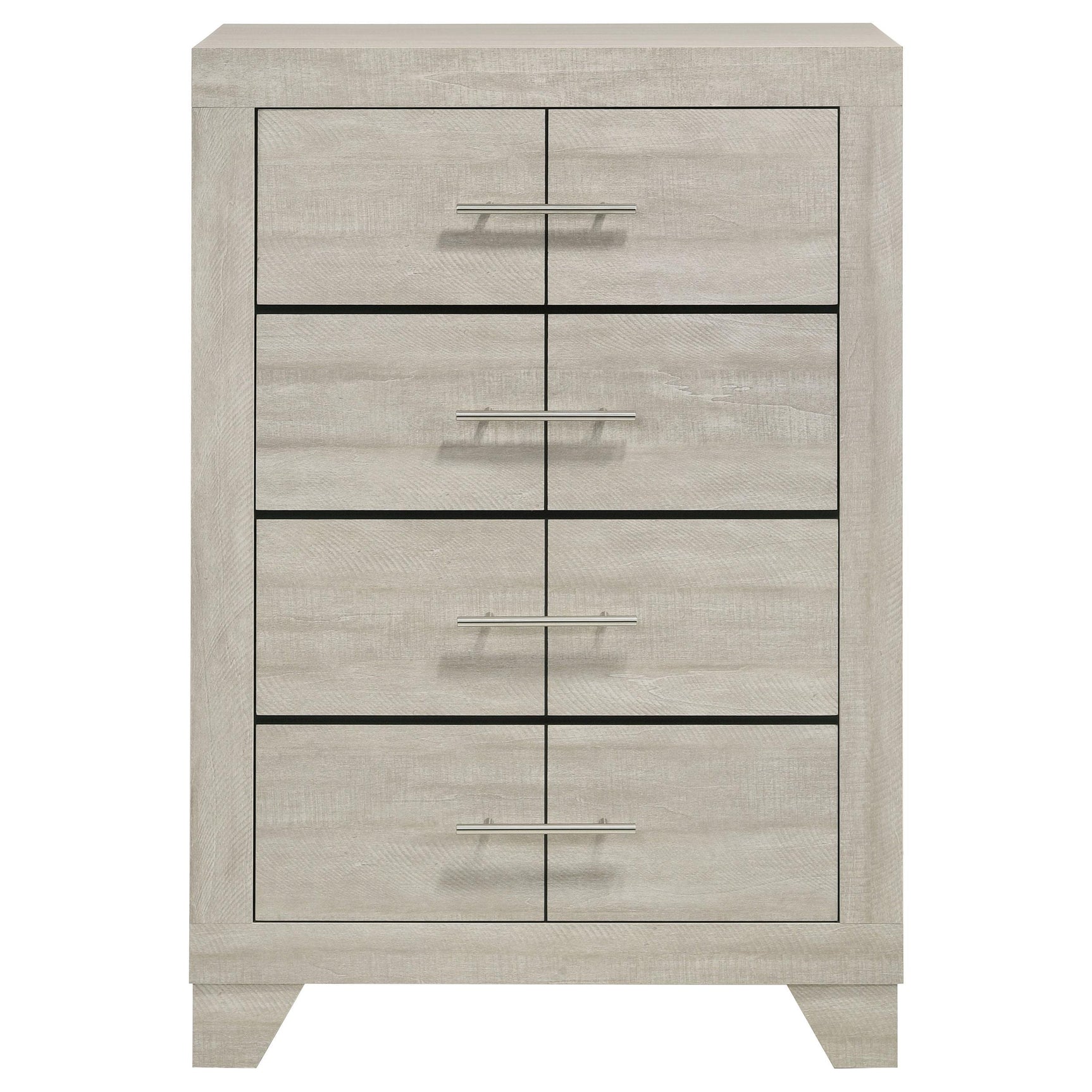 Top view showing textured rustic cream veneer