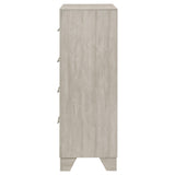 Open drawer showcasing smooth metal glides
