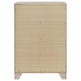 Four spacious drawers of the Trenton chest