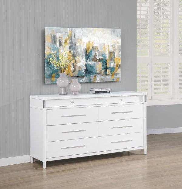 Gracemont dresser side view showing sleek profile