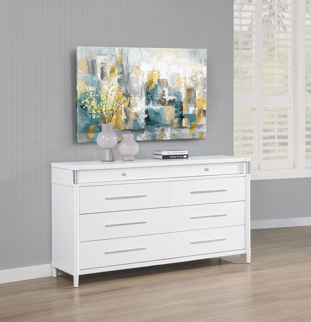 Gracemont dresser side view showing sleek profile