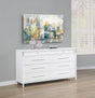 Gracemont dresser side view showing sleek profile