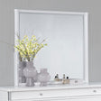 Gracemont dresser mirror angled side view