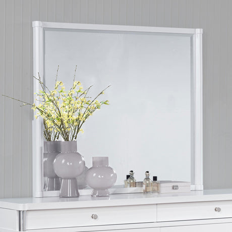 Gracemont dresser mirror angled side view