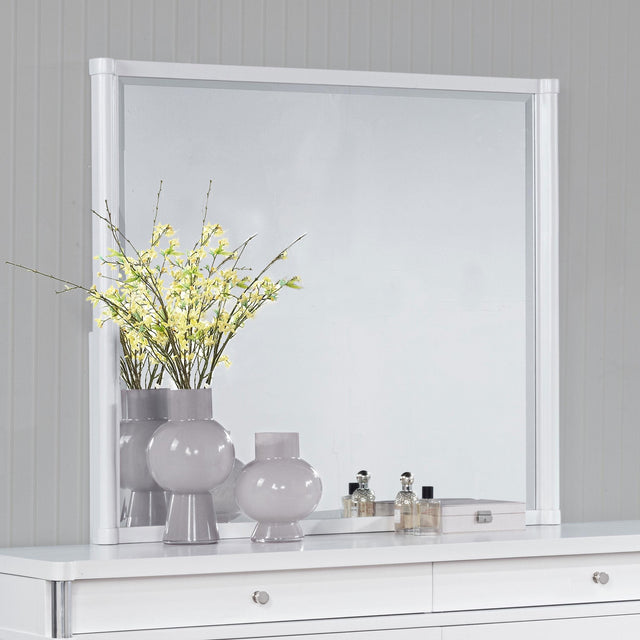 Gracemont dresser mirror angled side view