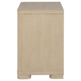 Cord management access on back panel