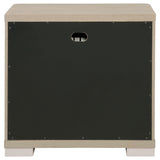 Top surface with decorative items on nightstand