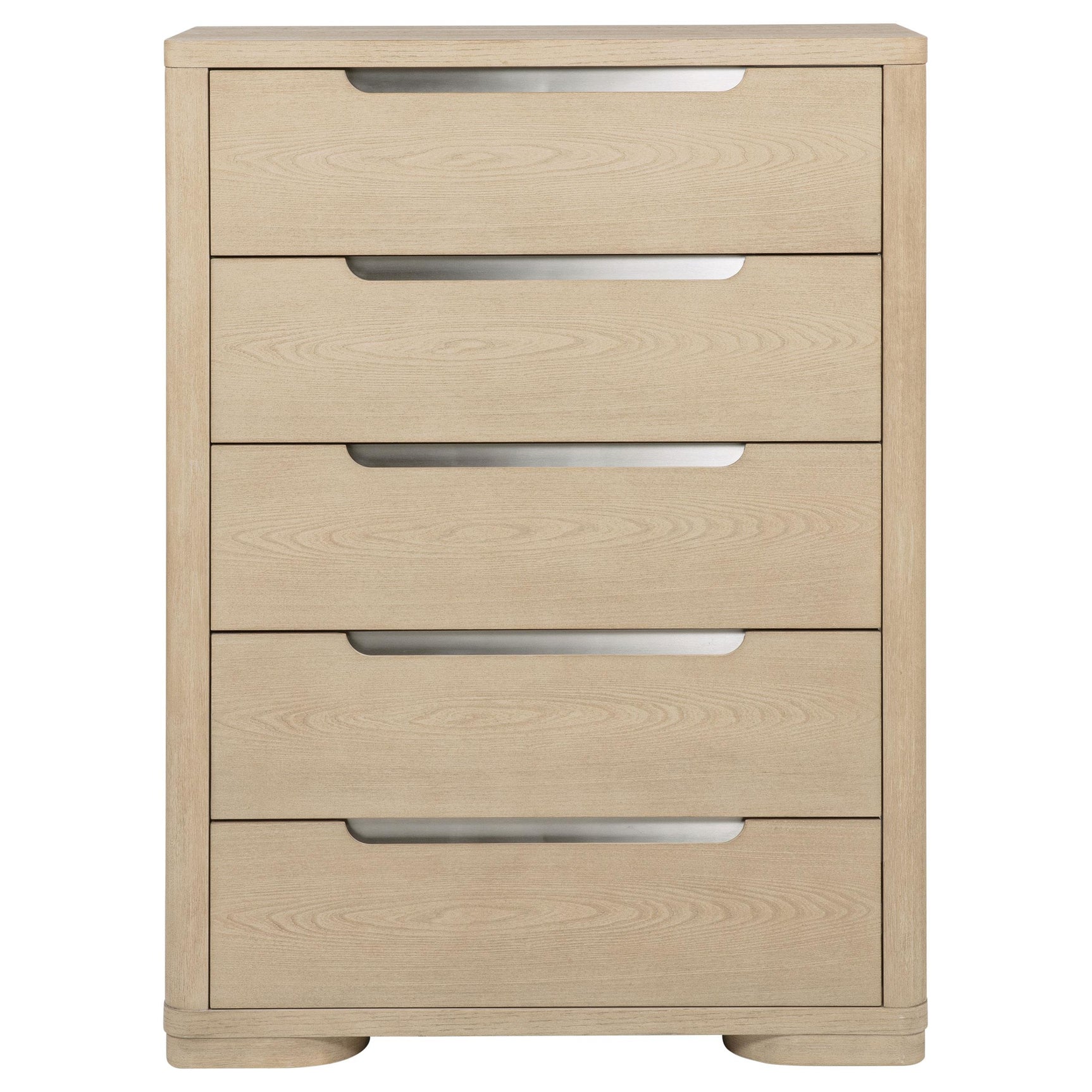 Side view of Ladera chest showing rounded corners