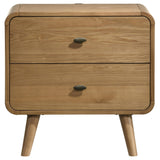 Top drawer open showing felt lining