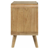 Two spacious drawers with tinted fronts