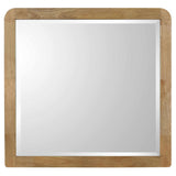 Robyn dresser mirror light ash side angle showing thickness