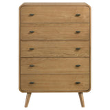 Robyn chest of drawers top angled view