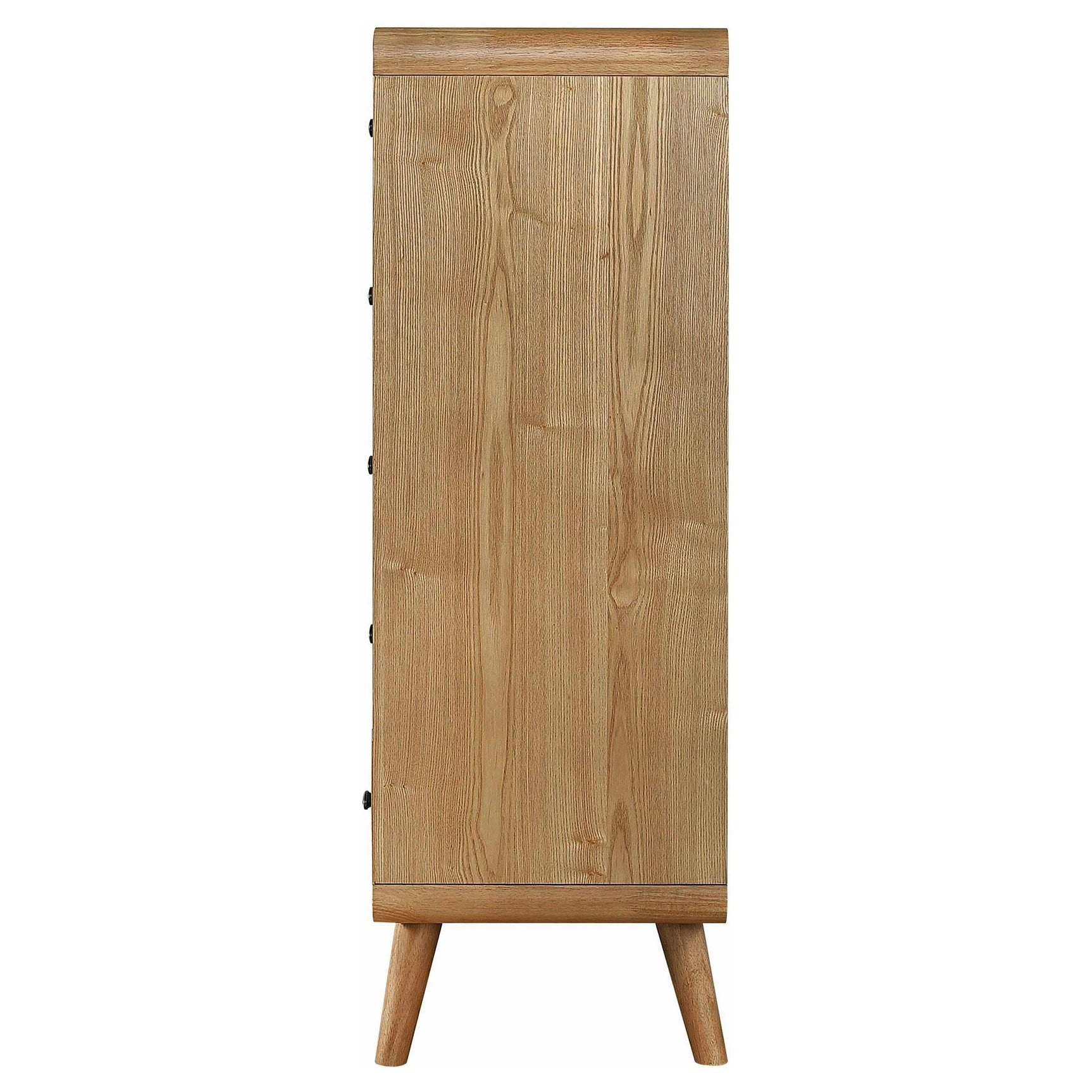 Robyn chest drawers open showing tinted drawer panels