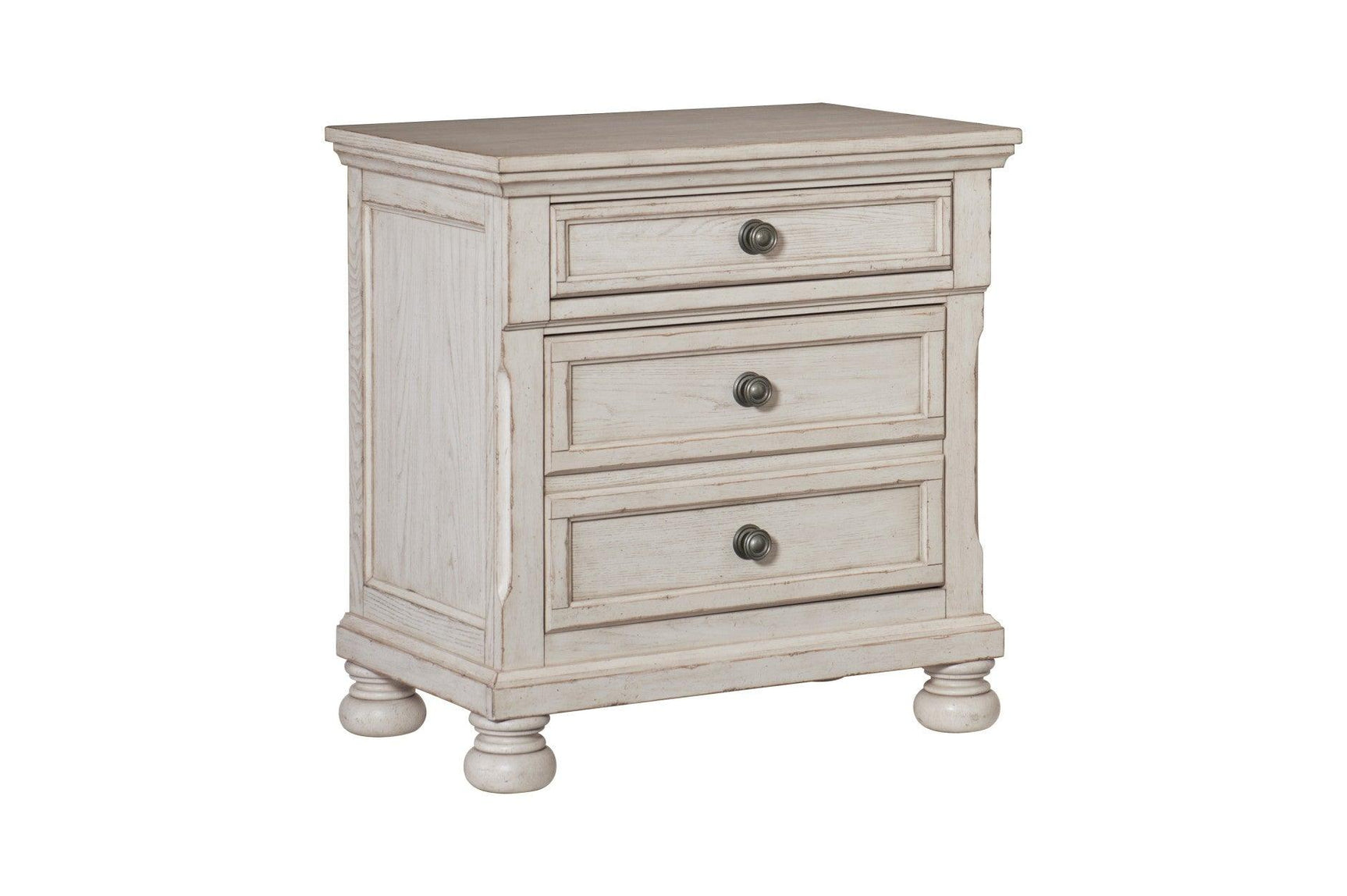 Angle view of dresser and mirror in Bethel Bedroom Set