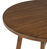 Blanche Brown Round Dining Room Set view 3