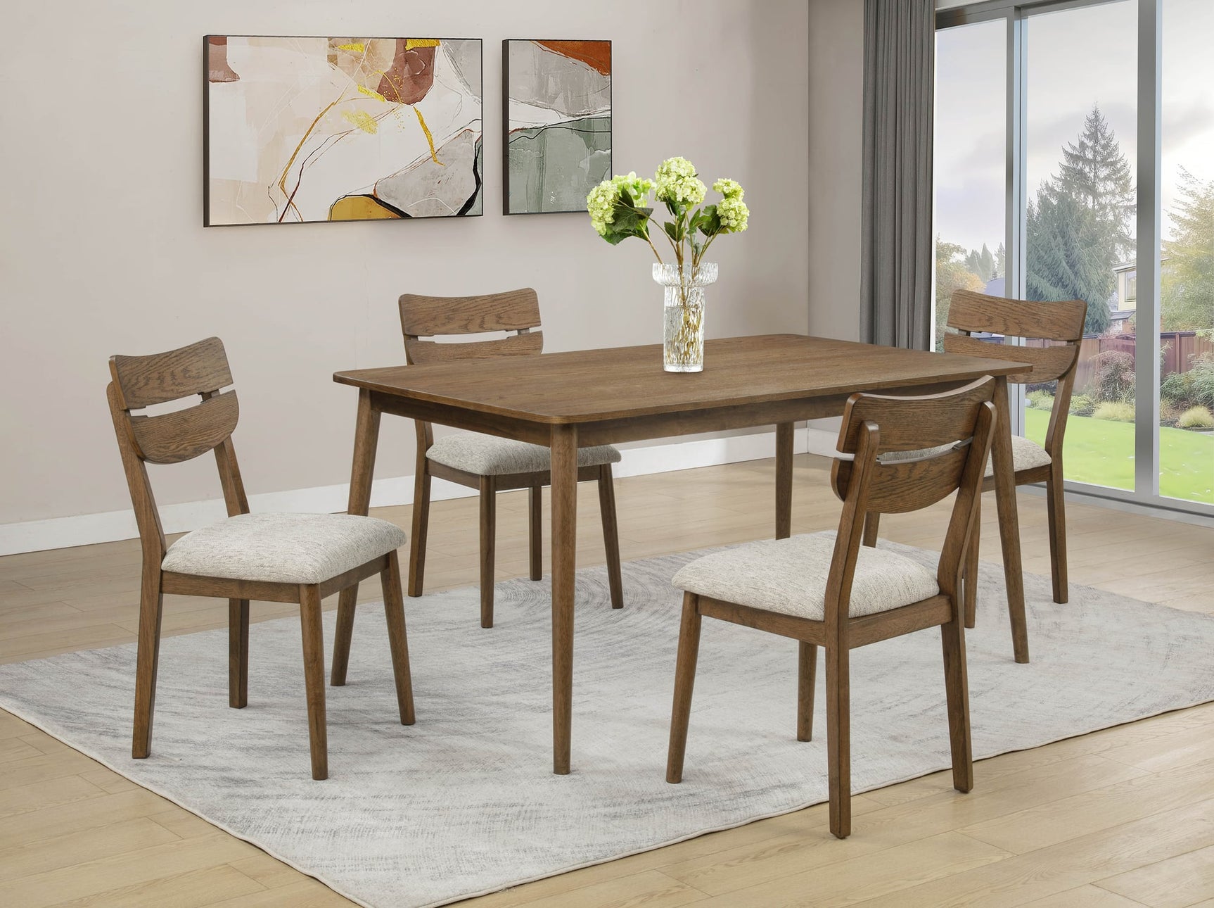 Mills Brown Dining Room Set from Decor Furniture