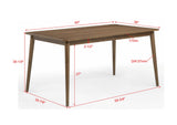 Mills Brown Dining Room Set view 4