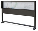 StoreDisplay Black King Metal Bedding Display Fixture — back view