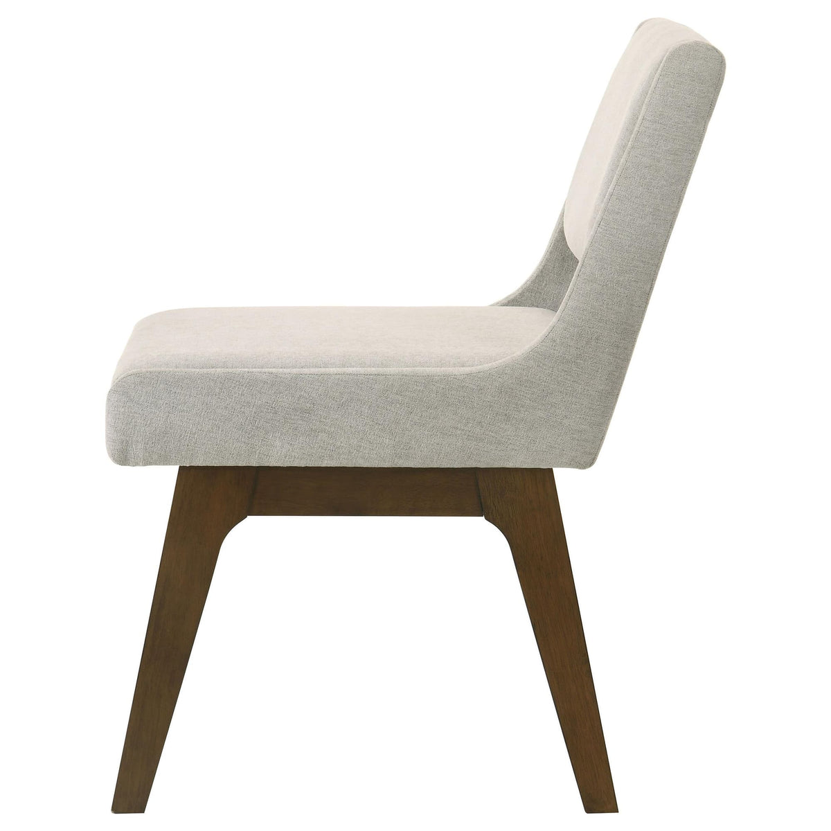Galindo Light Grey Upholstered Dining Side Chair Set of 2 — product image 6