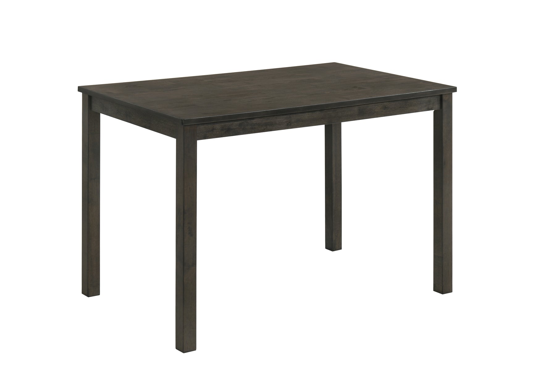Room view of Melshire dining set in brown gray finish