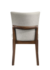 Salerno Brown Rectangular Dining Room Set chair main view