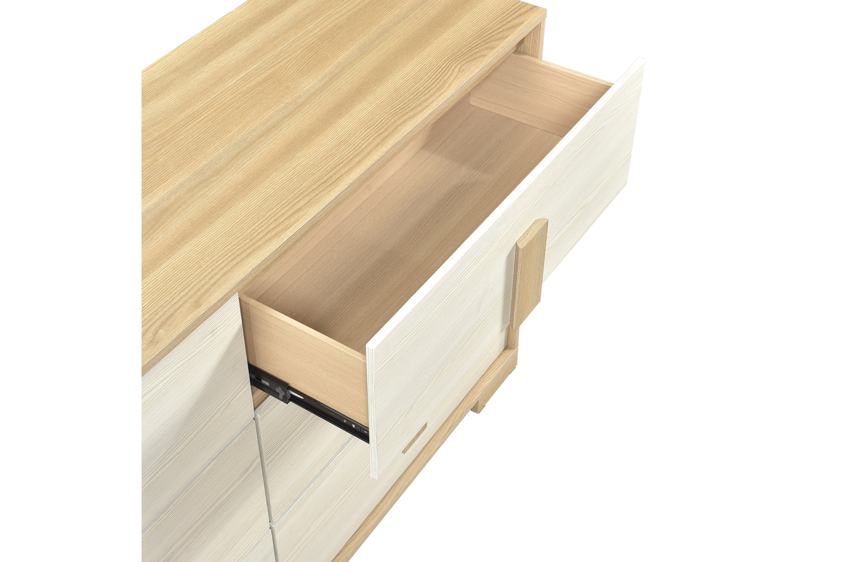 Sterling Natural Panel Bedroom Set bed main view