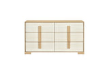Sterling Natural Panel Bedroom Set bed main view