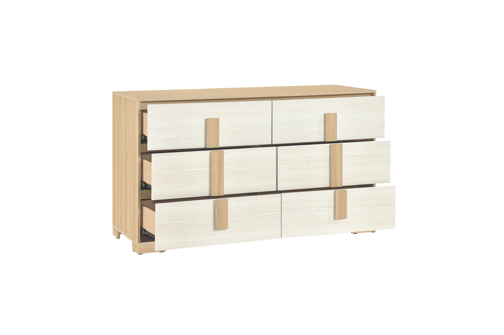 Sterling Natural Panel Bedroom Set bed main view