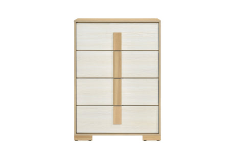 Sterling Natural Panel Bedroom Set bed main view