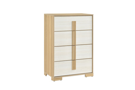 Sterling Natural Panel Bedroom Set bed main view