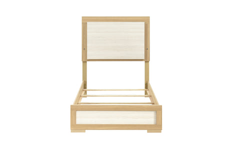 bedside angle of panel bed