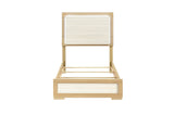 side profile twin bed panel