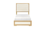 main front twin bed panel