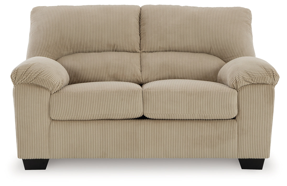 SimpleJoy Loveseat head on view