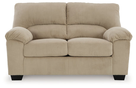 SimpleJoy Loveseat head on view