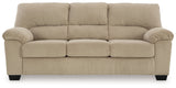 Close-up detail of chenille velvet upholstery on sofa