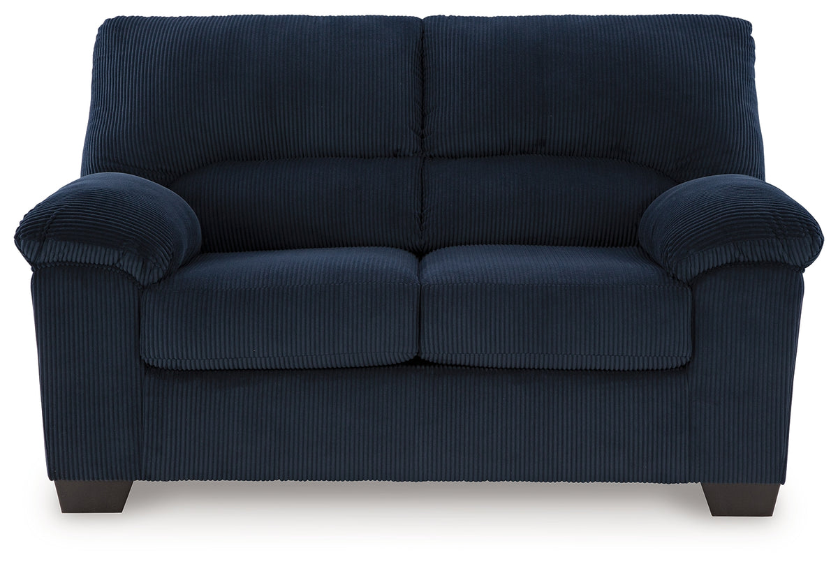 SimpleJoy Loveseat head-on view